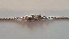 501 Armband met blokjes voor as 501 Armband met blokjes voor as